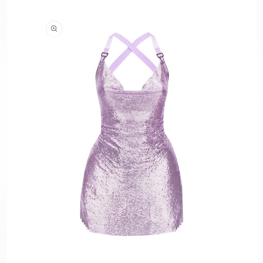 Poster girl chainmail dress